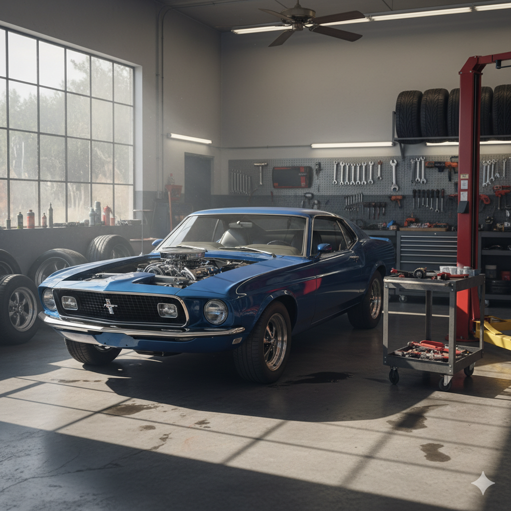 Moderne værkstedsfaciliteter